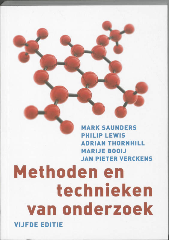 Omslag van Methoden en technieken van onderzoek
