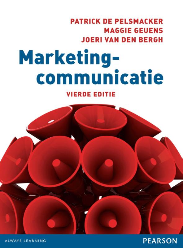 Omslag van Marketingcommunicatie