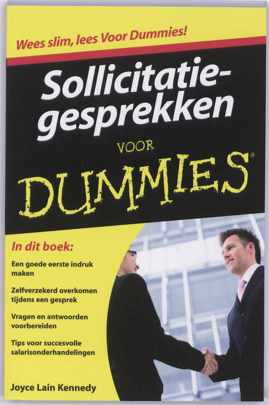 Omslag van Sollicitatiegesprekken voor dummies