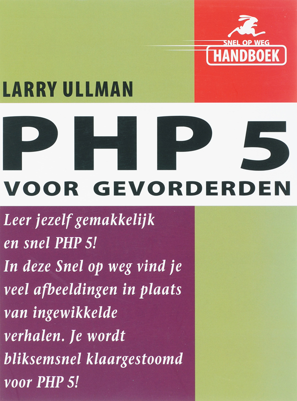Omslag van Snel op weg PHP 5 voor gevorderden