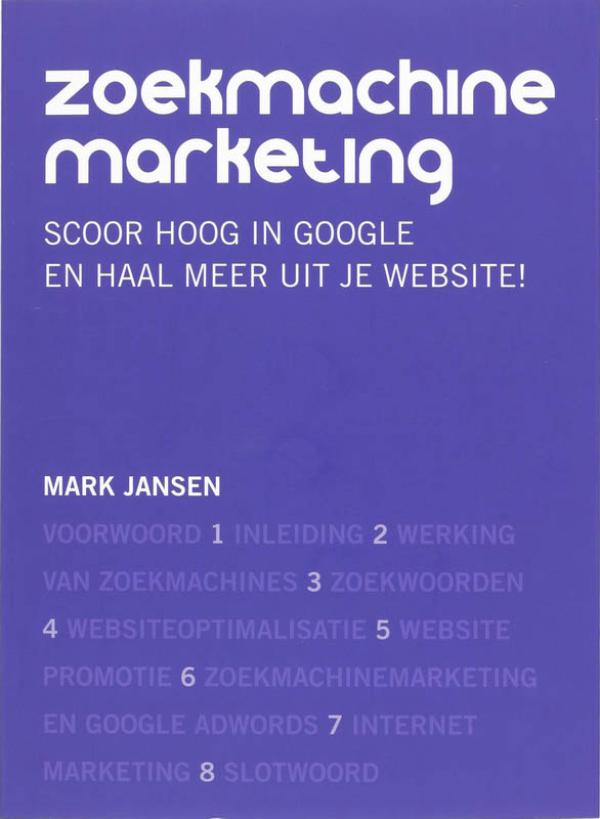 Omslag van Zoekmachinemarketing