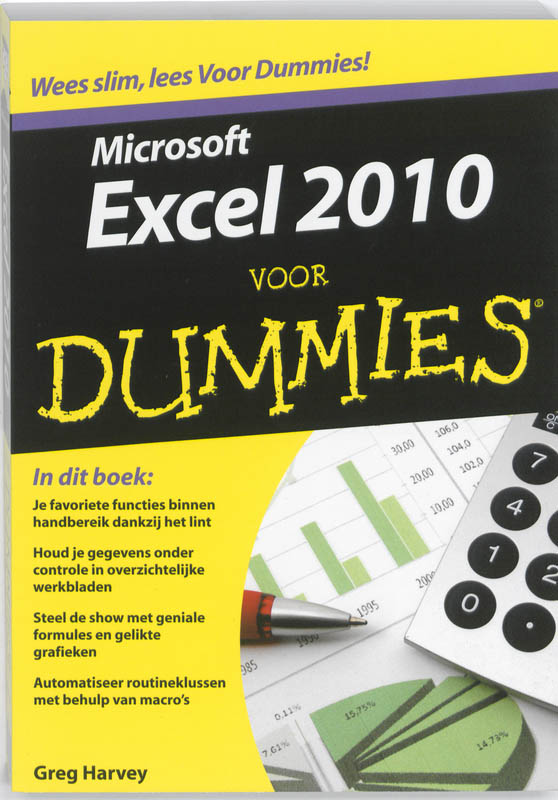 Omslag van Excel 2010 voor Dummies