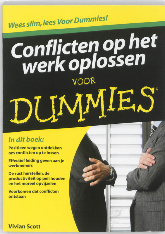 Omslag van Conflicten op het werk oplossen voor Dummies