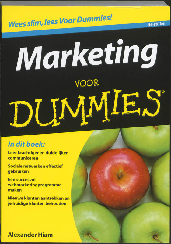 Omslag van Marketing voor Dummies