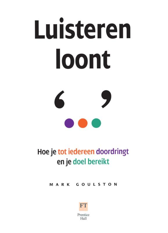 Omslag van Luisteren loont!