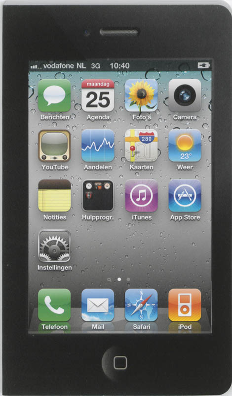 Omslag van Het iPhone boek