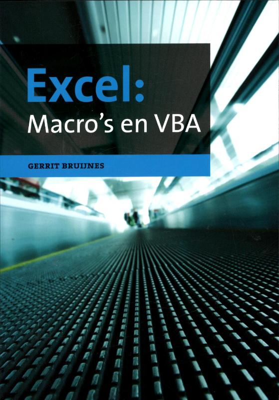 Omslag van Excel: Macro's en VBA