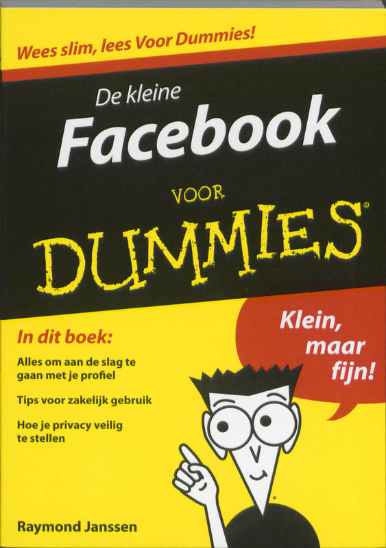 Omslag van De kleine Facebook voor Dummies