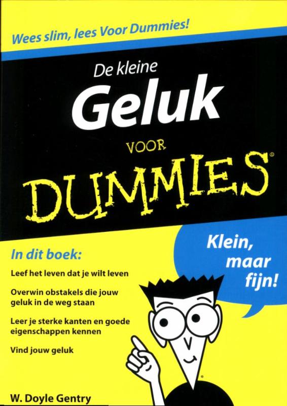 Omslag van De kleine Geluk voor Dummies