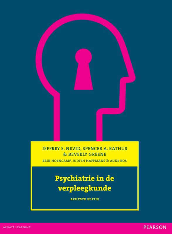 Omslag van Psychiatrie in de verpleegkunde
