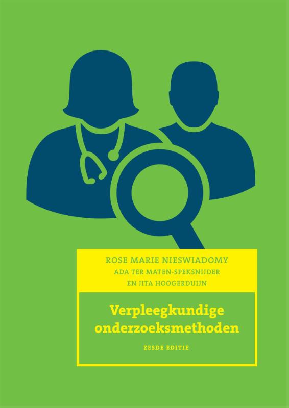 Omslag van Verpleegkundige onderzoeksmethoden