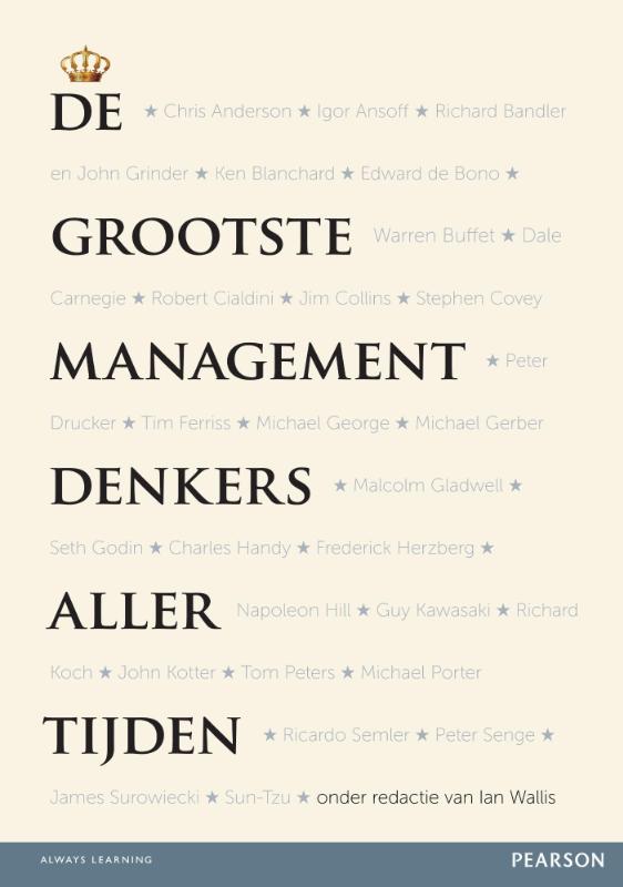 Omslag van De grootste managementdenkers aller tijden