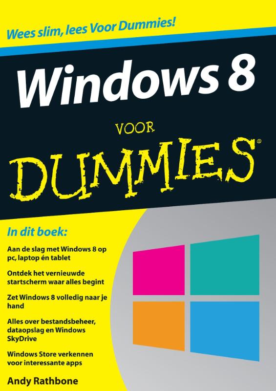 Omslag van Windows 8 voor Dummies