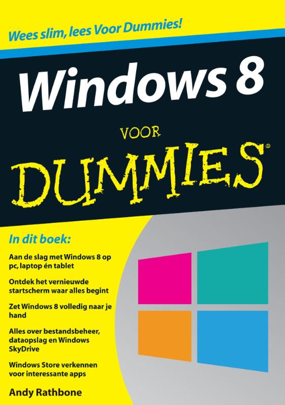 Omslag van Windows 8 voor Dummies