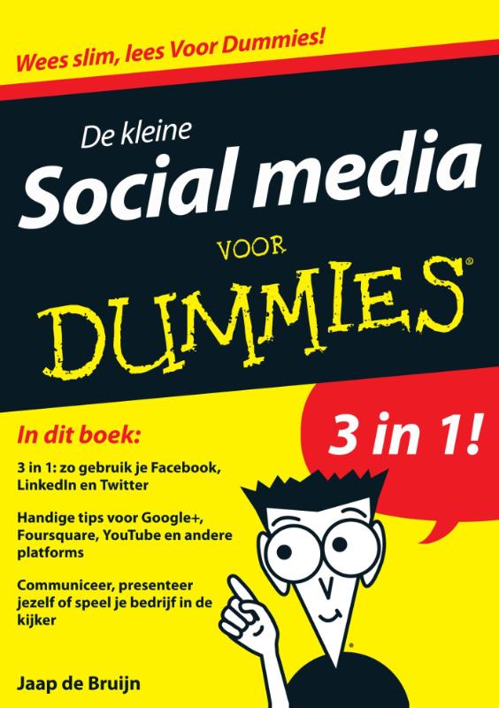 Omslag van De kleine social media voor Dummies