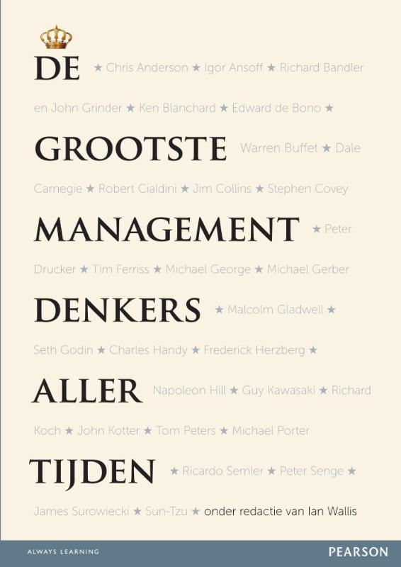 Omslag van De grootste managementdenkers aller tijden