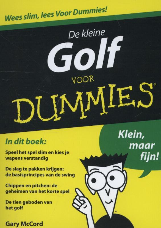Omslag van De kleine Golf voor Dummies