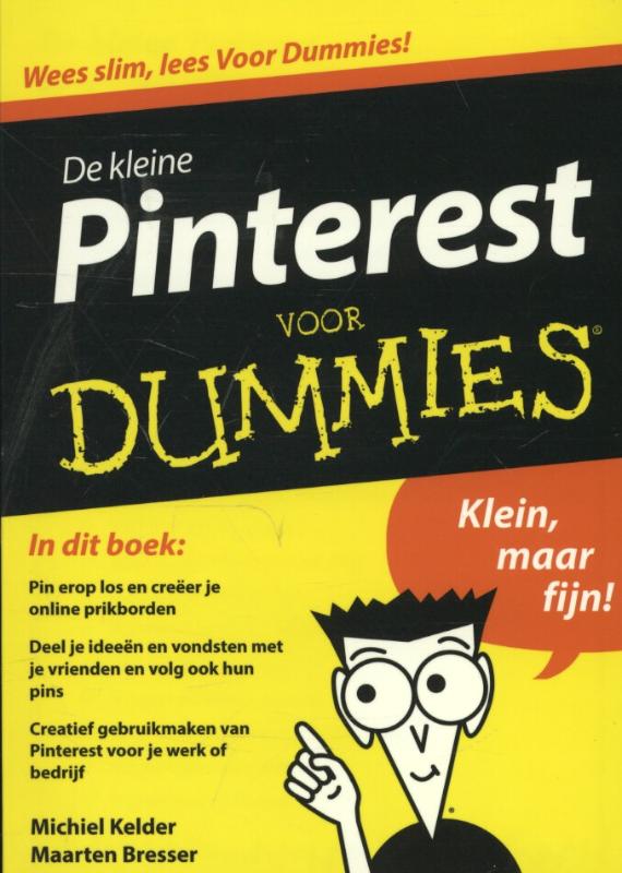 Omslag van De kleine pinterest voor Dummies