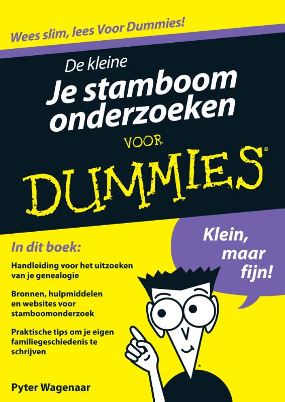 Omslag van De kleine Je stamboom onderzoeken voor Dummies