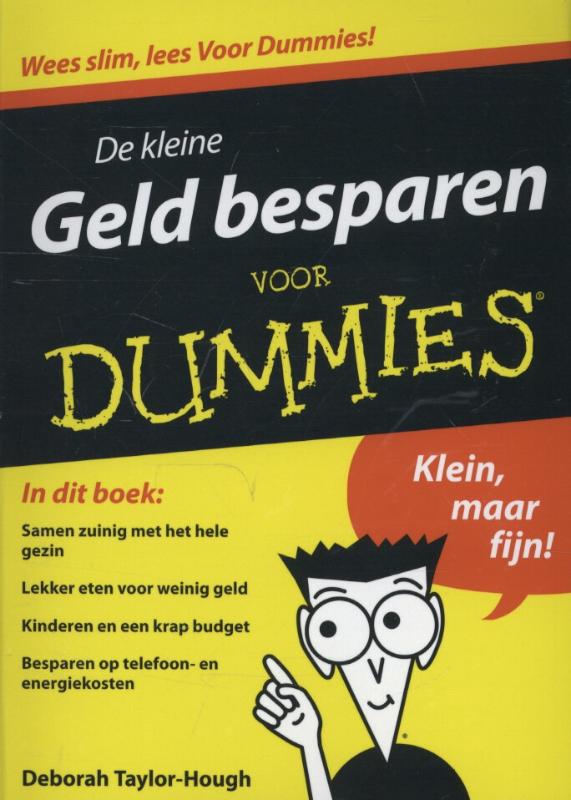 Omslag van De kleine geld besparen voor Dummies