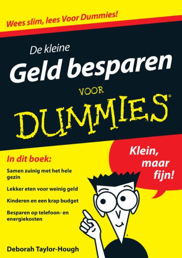 Omslag van De kleine geld besparen voor Dummies