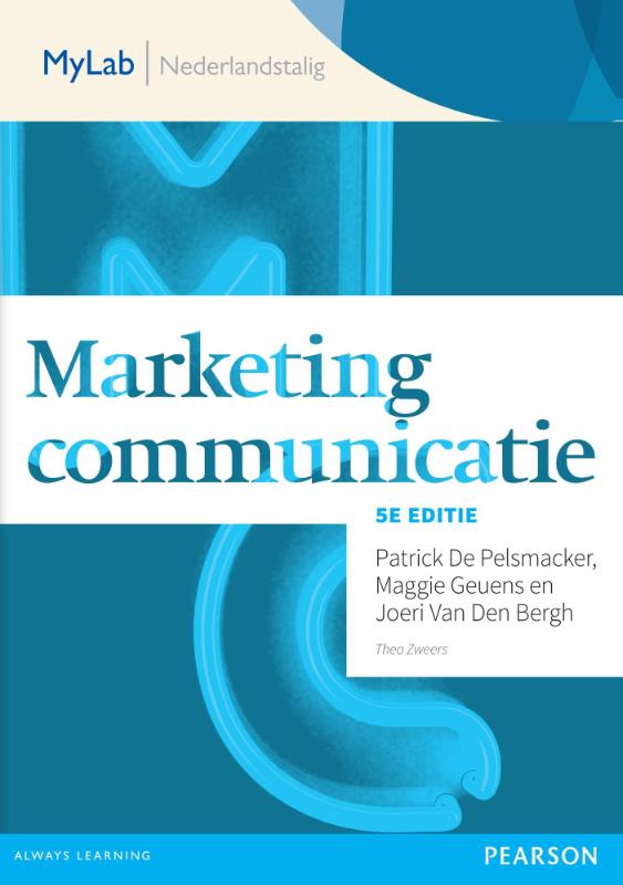 Omslag van Marketingcommunicatie toegangscode MyLab NL