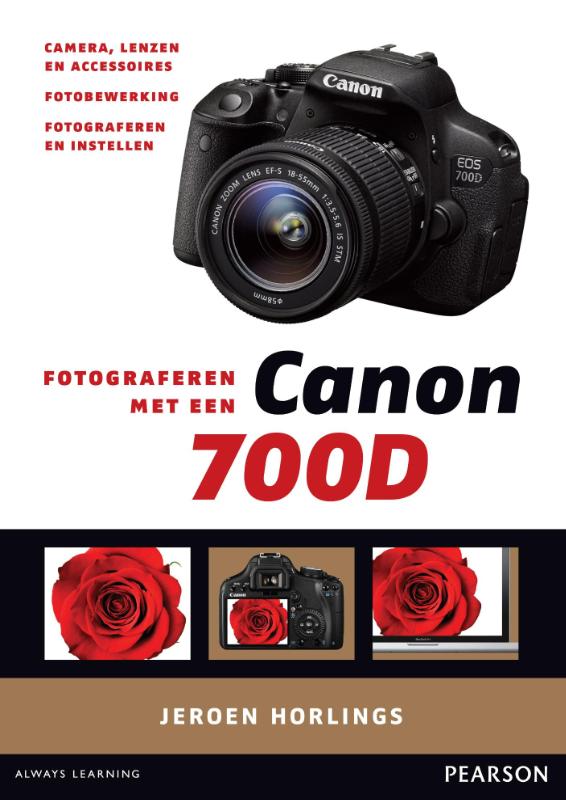 Omslag van Fotograferen met een Canon 700d