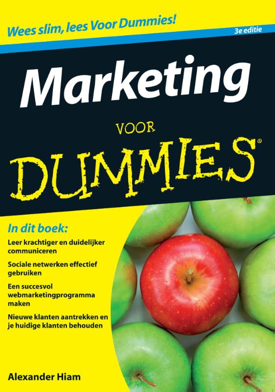 Omslag van Marketing voor dummies
