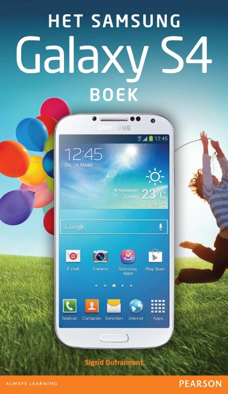 Omslag van Het samsung galaxy s4 boek