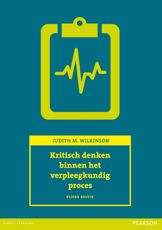 Omslag van Kritisch denken binnen het verpleegkundig proces