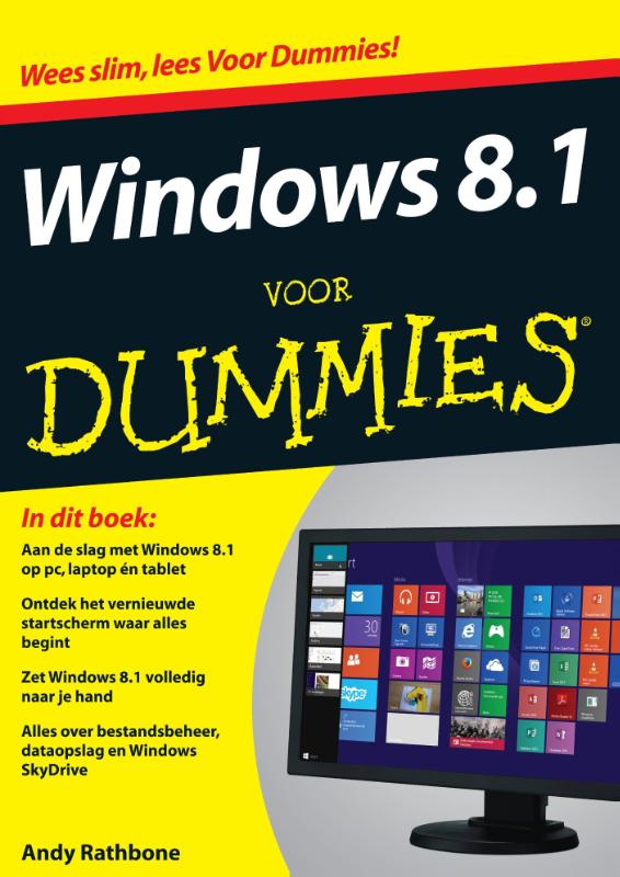 Omslag van Windows 8.1 voor Dummies