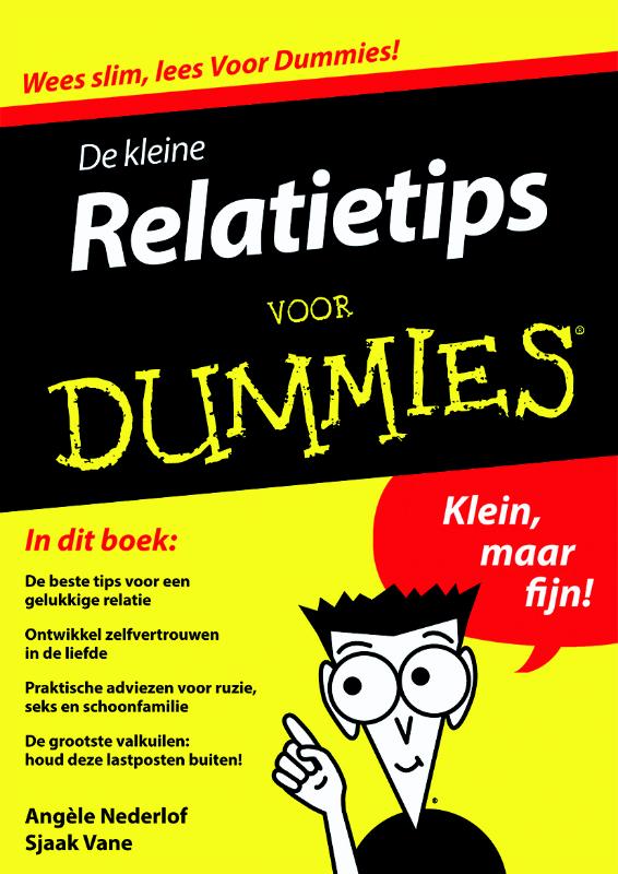 Omslag van De kleine relatietips voor Dummies