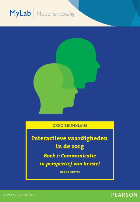 Omslag van Interactieve vaardigheden in de zorg, toegangscode MyLab NL