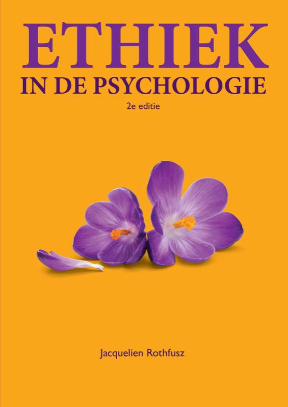 Omslag van Ethiek in de psychologie