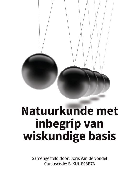 Omslag van Natuurkunde met inbegrip van wiskundige basis