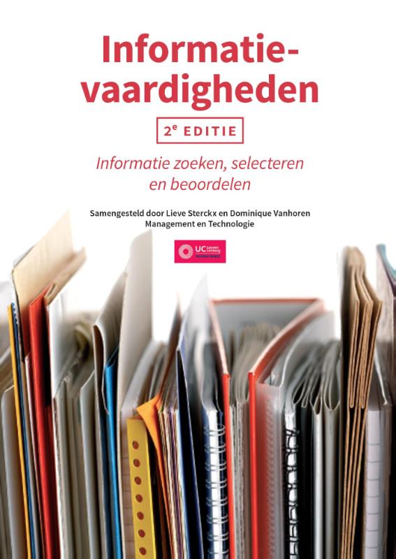 Omslag van Informatievaardigheden, custom uitgave UCLL