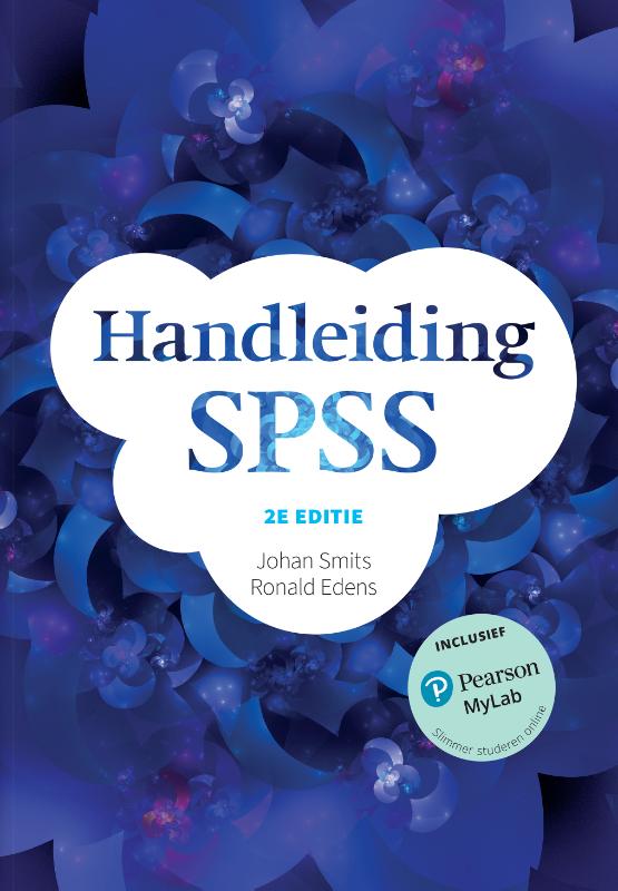 Omslag van Handleiding SPSS met MyLab NL toegangscode