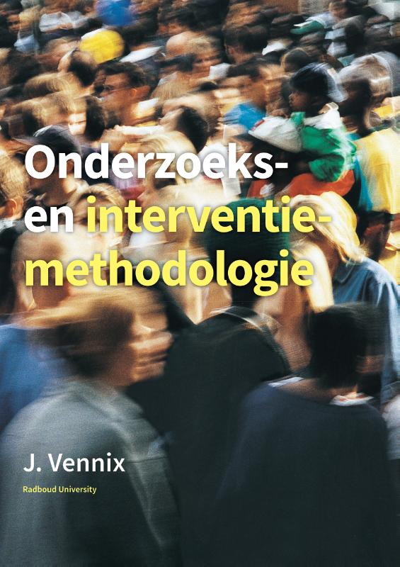 Omslag van Onderzoeks- en interventiemethodologie