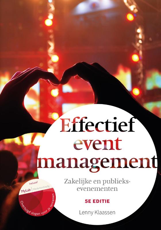 Omslag van Effectief eventmanagement, 5e editie met MyLab NL toegangscode
