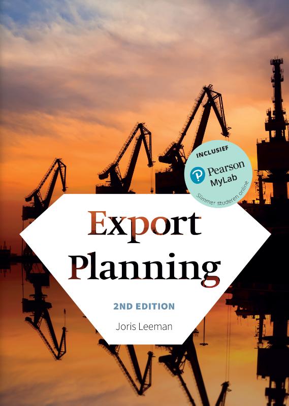 Omslag van Export planning, met MyLab NL toegangscode