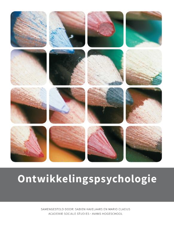 Omslag van Ontwikkelingspsychologie, custom editie Avans Den Bosch