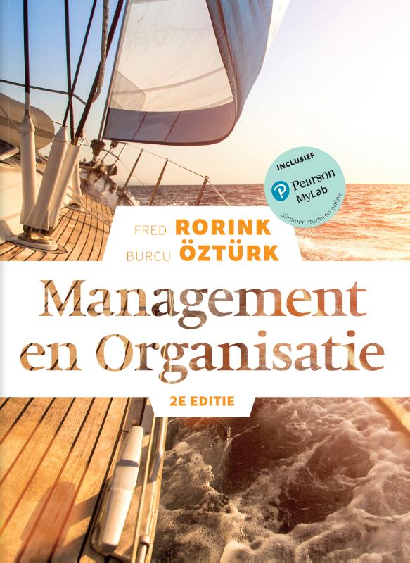 Omslag van Management en organisatie
