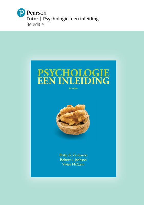 Omslag van Tutor Psychologie, een inleiding