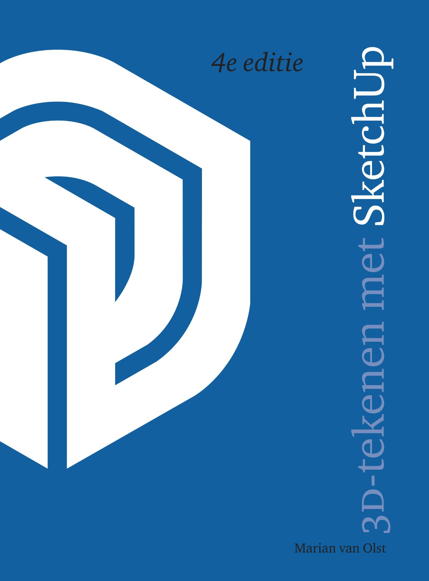 Omslag van 3D tekenen met Sketchup 4e editie