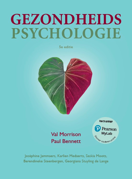 Omslag van Gezondheidspsychologie