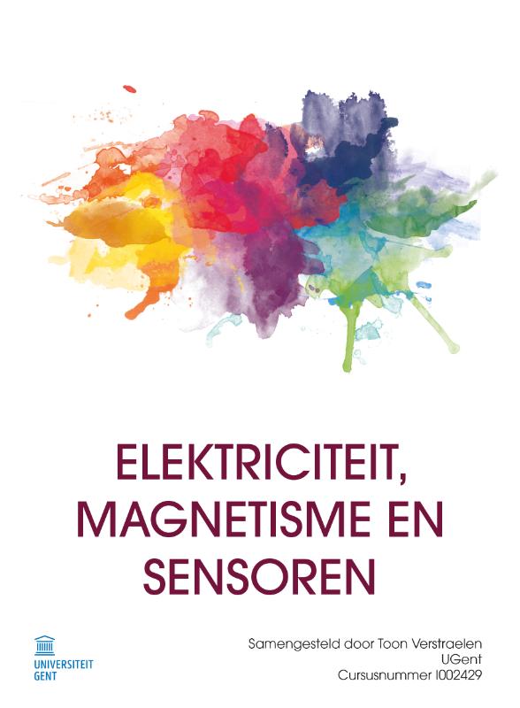 Omslag van Elektriciteit, magnetisme en sensoren, custom editie