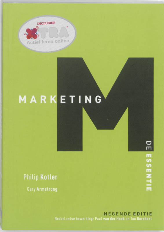 Omslag van Marketing, de essentie