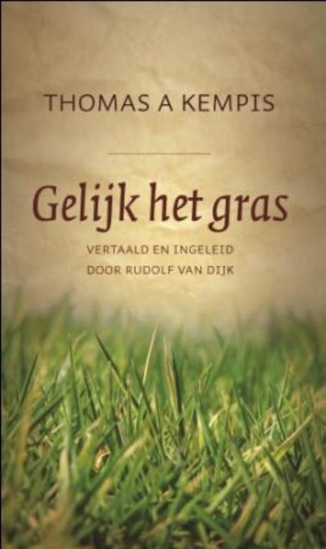 Omslag van Gelijk het gras
