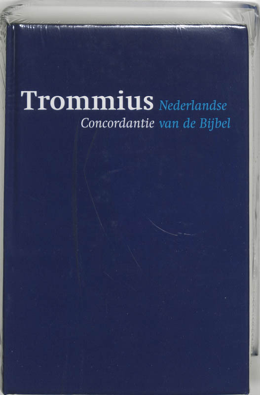 Omslag van Nederlandse Concordantie van de Bijbel