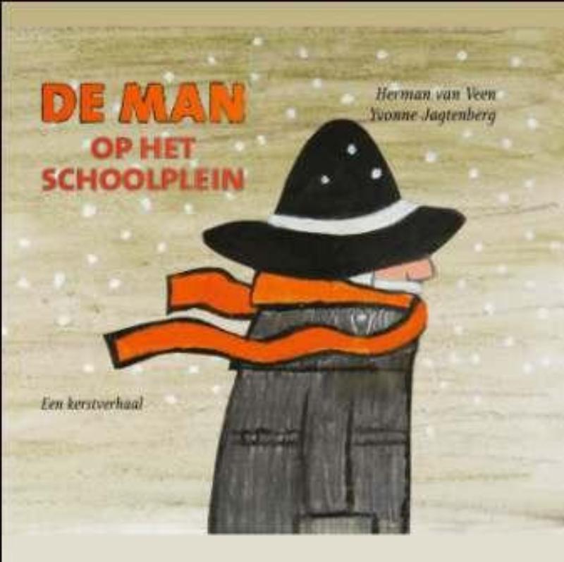 Omslag van De man op het schoolplein
